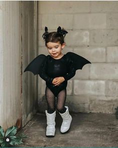 Bat Costume, Baby Kostüm, Diy Kostüm, Long Sleeve Leotard, Toddler Halloween Costumes, Halloween 2022, Toddler Halloween