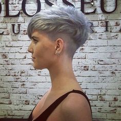 Short Red Hair, Short Hair Pixie Cuts, Short Hair Undercut, Short Grey Hair, Hair Pixie, Super Short Hair, Pixie Hair, Edgy Short Hair, Haircut Inspiration