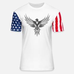 Men's T-Shirt Unisex Stars & Stripes T-Shirt Custom Clothes, Best Sellers, Men's T Shirt, Kids Outfits, Stripes, Stars, Mens Tshirts, T Shirt