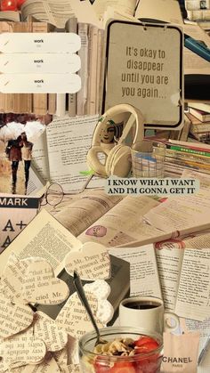 there is a collage with many different things in the photo and it says, i know what i'm going to do