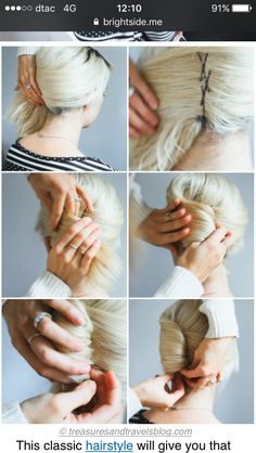 Peinados Cute, Cute Hairstyle Ideas, Sweet Hairstyles, Cute Hairstyle, Let Your Hair Down, Penteado Cabelo Curto, Cute Hair, Hair Length