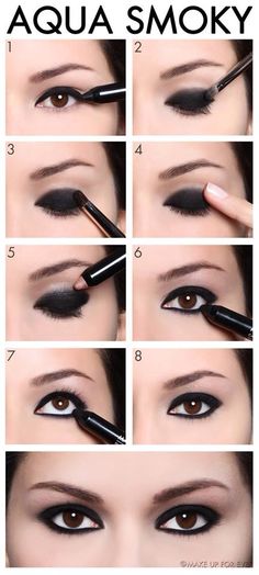 Maquillage Goth, Smokey Eye Easy, Smink Inspiration, Makijaż Smokey Eye