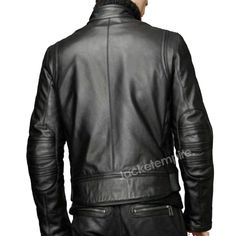 Cafe Racer Leather Jacket for Mens
Are you searching for a high-quality real cafe racer leather jacket mens? Look no further! We have exactly what you need. We use 100% real leather to make this black leather jacket, making it a good investment for your wardrobe.

Put on this black leather jacket and get ready for lots of compliments! You'll be the heartthrob of the day.

Specifications:

Material: Real leather
Leather Type: Lambskin leather
Inner Material: Quilted polyester lining
Closure: Zipper Closure
Cuffs: Zipper cuffs
Collar: Stand-up collar
Pockets: 2 front/2 side waist pockets
Style: Cafe Racer / Biker Style
Stitching: Slim-fit leather jacket
Colors: Black, Brown

Let’s dig into some of its features.

 	This classic fitted leather jacket brings a new, stylish design trend that you Black Leather Cafe Racer Outerwear, Winter Leather Cafe Racer Biker Jacket, Black Cafe Racer, Fitted Leather Jacket, Racer Leather Jacket, Leather Jacket Mens, Cafe Racer Leather Jacket, Black Leather Motorcycle Jacket, Casual Leather Jacket