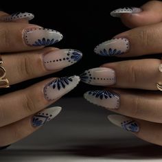 Mexican Nails, Wow Nails, Edgy Nails, Simple Acrylic Nails, Almond Nails Designs, Soft Nails