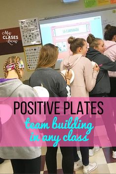 Positive Plates - team building activity in any class Quick Icebreaker Games, Positive Plates Activity, Whats On Your Plate Activity, Class Team Building, Team Building Activities For Sport Teams, Motivational Activities Team Building, Team Bonding Party Ideas