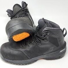 Composite Toe Cap Slip-Resistant Outsole Electrical Hazard Protectoin 50% Leather, 50% Synthetic Machine Washable Black Rugged Low-top Work Boots, Casual Black Impact Resistant Boots, Black Impact-resistant Lace-up Work Boots, Rugged Black Fade-resistant Sneakers, Black Rugged Impact-resistant Sneakers, Black Impact Resistant Lace-up Work Boots, Black Lace-up Impact Resistant Work Boots, Rugged Black Impact-resistant Sneakers, Impact Resistant Black Lace-up Work Boots