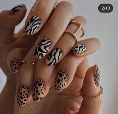 Nail Design Glitter, Cow Nails, September Nails, Cute Nails For Fall, Her Nails, Nail Candy, Leopard Nails, Animal Nails, Animal Print Nails