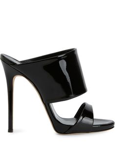 Shop Giuseppe Zanotti Andrea high-heel sandals Giuseppe Zanotti Heels, Classy Shoes, Giuseppe Zanotti Shoes, Black Sandals Heels, Sandals Black, Ballet Flat Shoes, Artificial Leather, Pump Sandals, Beauty Accessories