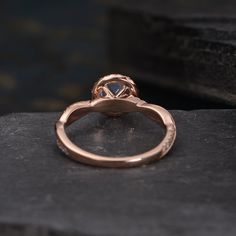 "Infinity Lab Sapphire Engagement Ring Rose Gold Diamond Halo Wedding Bridal Promise Half Eternity Women Anniversary September Birthstone ITEM INFORMATION Metal Type - Solid 14k Rose Gold Band Width - (approx. 1.4mm) *Engagement Ring* Center Stone - 6mm Lab Sapphire Side Stone - Natural Diamond Weight - 0.24ct Clarity -SI Color - H **Stone Replacement** Available with any other gemstones, please feel free to contact me for a quote. **Metal Type** Available in 14K or 18K yellow gold, white gold, Moonstone Engagement Ring Rose Gold, Sapphire Side Stones, Infinity Wedding, Rose Gold Diamond Ring Engagement, Moonstone Engagement, Aquamarine Engagement Ring, Moonstone Engagement Ring, Custom Ring Designs, Rose Engagement Ring