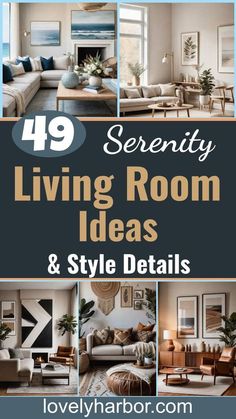 living room with couches, chairs and other furniture in it is featured on the cover of