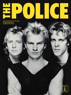 an image of the police band poster