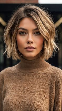 💅💫 Magnificent Short Blonde Bobs Short Bob Hairstyles Inspiration Short Hair Updos For Wedding, Dark Blonde Lob, Updos For Wedding, Bronde Lob, Hair Styles For Fine Hair, Short Blonde Bobs