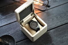 A Unique and Special Gift for any man in your life. This laser engraved monogrammed Leather Slim Wallet would be the perfect gift for Groomsmen, Ushers, Ring Bearers, Junior Groomsmen, Father's Day, Birthdays and much more!  Watch Description: Custom Wooden Watch  Leather Strap and Stainless Steel Buckle Eco-friendly Natural wood with a glass face High quality Japanese made quartz movements Watch Band Length: 10"  Watch Band Width: 7/8"  Watch Face: 1 3/4"  Watch Thickness 0.4" Please Note: The Watches are made of Wood. Being a natural product, the color and pattern and engraving may vary from piece to piece. Please Read:  *Our gifts ship within 2-3 business days *       Please add personalization in the message box upon checkout Watch:  Max Characters - 20 Per Line, 4 Lines. *Questions we Groomsmen Watches, Junior Groomsmen, Gift For Groomsmen, Personalized Watch, Wooden Watches For Men, Ring Bearers, Personalized Watches, Watch Engraving, Wooden Bracelet