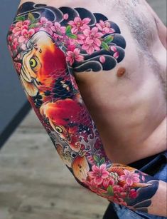 I will create awesome japanese traditional tattoo style Tato Irezumi, Japanese Traditional Tattoo, Traditional Japanese Tattoo Sleeve, Japanese Warrior Tattoo, Ad Tattoo, Left Arm Tattoos, Tattoo Japanese Style, Dragon Tattoo Art