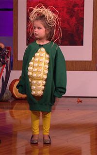 15 Creative DIY Halloween Costume Ideas | 320 * Sycamore Corn Costume, Diy Halloween Costume Ideas, Creative Costume, Holy Guacamole, Diy Halloween Costumes For Kids, Homemade Halloween Costumes