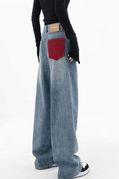 2023 Buy Vintage Contrast 90s Boyfriend Jeans under US$51 in Jeans Online Store. Free Shipping with US$69+. Check reviews and buy it today. Style: Casual/Street/Y2K/Vintage/Preppy/Punk/Hip Pop/Sweet Fabric Content: Cotton, Polyester Fit Type: Boyfriend fit #vintageoutfits #summeroutfits #casualoutfits #90sfashion #style #fashioninspo #ootd #outfits #grungeaesthetic #streetstyle #cuteoutfits #trendyoutfits 90s Boyfriend Jeans, Preppy Punk, Y2k Fall Outfits, 90s Boyfriend, Street Y2k, Pu Leather Skirt, Long Skirt Fashion, 90s Jeans, Vintage Preppy