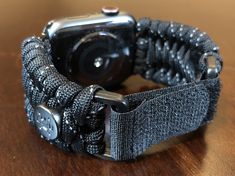 "FREE USPS PRIORITY MAIL SHIPPING FOR DOMESTIC US ORDERS (Includes U.S. Military APO/FPO Address Overseas) Thank you for visiting our shop \"Cording 2U\". A veteran owned business. Handcrafted Paracord wearables customized \"According To You\". Handcrafted with 100% Nylon Paracord \"MADE IN USA\" Our Products include: 🔹Custom handcrafted watch bands according to your wrist size, style, and color of choice. If you don't see it in our page yet, please contact us and we can discuss your options. ? Paracord Watch, Apple Watch Sizes, Spring Valley, Veteran Owned Business, Apple Watch Accessories, 550 Paracord, Apple Watch Series 1, Watch Accessories, Apple Watch Strap