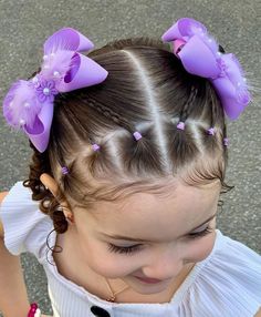 Hairstyles For Toddlers With Short Hair, Hairstyles For Babies With Short Hair, Penteados Fáceis Infantil, Preschool Hair, Babygirl Hairstyle, Lil Girl Hairstyles