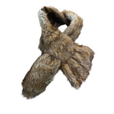 Capelli New Faux Fur Muffler Women's Brown Scarf With Slip Through Closure Faux Fur 70% Acrylic 30% Polyester Body 100% Polyester Brown Scarf, Brown Scarves, Scarf Accessory, Faux Fur, Women Accessories, New York