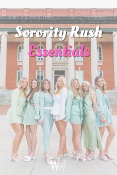 sorority rush essentials Rush Bag, College Sorority, Sorority Bid Day, Big Little Reveal