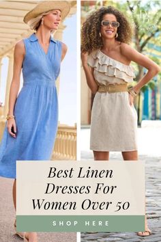 Discover the best linen dresses for women over 50, perfect for embracing style and comfort this summer! These linen dresses for women over 60 offer a blend of casual elegance and timeless charm. Whether you're looking for a relaxed linen dress for a day out or a chic outfit for a summer gathering, our collection has you covered. Explore our top picks and redefine your summer wardrobe with these must-have linen dresses women adore. Upgrade your linen dresses outfit summer look effortlessly! Outdoor Summer Party Outfit, Dresses For Women Over 60, Pink Tunic Dress, Linen Dresses For Women, Linen Slip Dress, Summer Party Outfit, Linen Dress Women