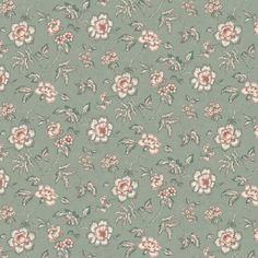 an image of a flowery pattern on a wallpapered surface in grey and pink