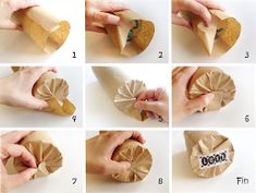 step by step instructions on how to make an origami heart