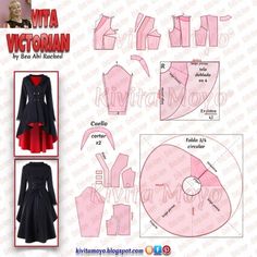 the sewing pattern for a women's dress and jacket, complete with instructions to make it