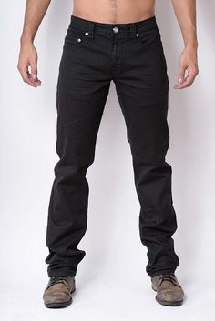 VOLCANO Black (front) Chino pants Chino Jeans, Chino Pants, Chinos Pants, Volcano, Mens Jeans, Black Jeans, Tights, Pants, Black