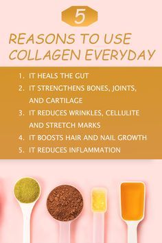 Get Rid Of Inflammation, Collagen Products, Taking Collagen, Vital Proteins Collagen Peptides, Powder Products, Graphic Ideas