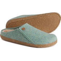 Birkenstock Zermatt Rivet Split Mule Shoes (For Women) Outdoor Slippers With Leather Footbed And Round Toe, Outdoor Leather Footbed Slippers With Round Toe, Zermatt Birkenstock, Cork-bed Midsole Mules With Round Toe, Blue Cushioned Slip-on Mules, Birkenstock Zermatt, Adjustable Buckle Closure Slip-on Mules, Birkenstock Slippers, Birkenstock Madrid Big Buckle