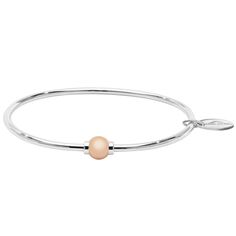 The bracelet that began it all...the original Cape Cod Single Ball Bracelet is still the most popular. It's timeless elegance and fine craftsmanship make this the perfect piece for any age and any style. - Bracelet is handcrafted of fine quality 925 sterling silver and 14kt rose gold for a lifetime of wear- Bracelet comes in a size 7"- Rose gold ball is solid- Manufactured in the USA- A Lifetime Guarantee accompanies every Cape Cod bracelet- Free cleaning and inspection at Day's for life of this Cape Cod Bracelet, Beaded Bangles Bracelets, Rose Gold Beads, Single Bead, Ball Bracelet, Bead Bangles, Cape Cod, Gold Beads, Bangle Bracelet