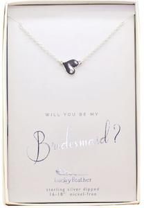 Wish Bone, Wholesale Silver Jewelry, Bone Pendant, Black Onyx Necklace, Onyx Necklace, Will You Be My Bridesmaid, Bridesmaid Necklace, Be My Bridesmaid, Bridal Party Gifts