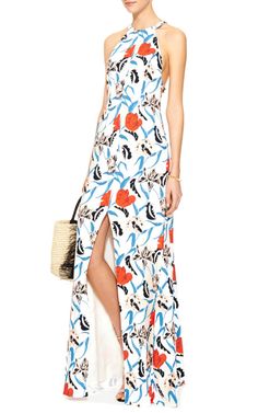 Crepe Gown, Moda Operandi, Women Collection, Fashion Collection, Dress Skirt, Casual Dresses, Floral Print, Fashion Inspo