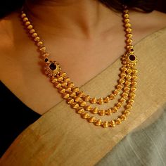 Indian Gold Necklace Designs, Gold Jewelry Outfits, Fancy Jewelry Necklace, Pearl Jewelry Design, Pearl Necklace Designs