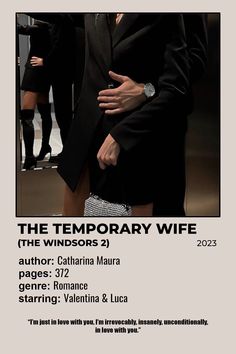 a poster for the temporary wife