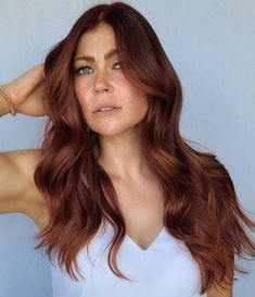 Hair Color For Blue Eyes, Light Auburn Hair Color, Brown Ombre Hair Color, Copper Hair Dark, The Best Hair Color, Light Auburn Hair, Unnatural Hair Color