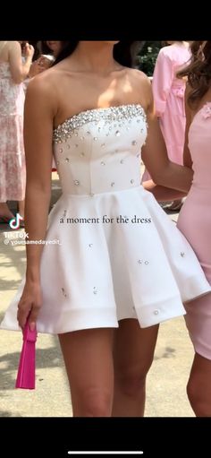 Acquaintance Party Outfit, Birthday White Dress, Looks Show, Anniversary Dress, School Dance Dresses, Senior Prom Dresses, Bachelorette Outfits