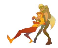 Young Justice - Artemis, Kid Flash: cartoon network [ DC Comics + nice fanart always = <3 ] Beast Boy, Dc Characters