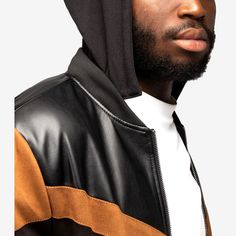 A Must-Have For All Men, Hooded Pu Leather Jacket That Made With Its Sleek Modern Look Design.This Is The Ultimate Jacket For Men Who Want To Make A Fashion Statement. It Is Made Of High-Quality Materials And Designed With Attention To Detail For A Luxurious Feel. The Jacket Is Made Of Pu Leather And Features A Hooded Neckline With Faux Shearing Lining. This Jacket Is Perfect For Any Occasion, Whether You'Re Going To A Party Or Just Running Errands. The Jacket Is Designed With A Loose Fit, Makin Pu Jacket, Leather Jacket With Hood, Hooded Faux, Pu Leather Jacket, Mens Hooded, Faux Leather Jacket, X Ray, Faux Leather Jackets, Modern Man