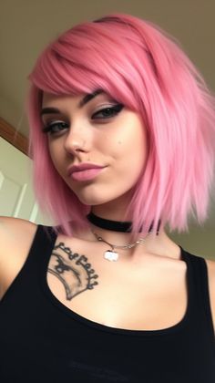 #EmoHairstyle #SideSweptBangs #LayeredEmoHair #BoldBlackHair #ShortPixieCut #LongChoppyHair #UndercutEmo #VibrantColoredHair #SharpAngledHair #GrungeEmoHair Sorry Hairstyles For Women, Short Hairstyle Women Emo, Womens Alternative Haircut, Shoulder Length Emo Hair, Black And Pink Hair Short, Emo Short Hair, Punk Hair Women, Emo Hair Ideas, Medium Scene Hair