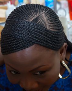 Detailed... Creative Braided Hairstyles, Braided Ponytail Black Hair, Ghana Braids Hairstyles, Alopecia Hairstyles, Hairstyles For Thick Hair, Plaits Hairstyles