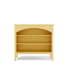 Maine Cottage Small Island Bookshelf by Maine Cottage | Where Color Lives Island Bookshelf, Green Bookshelves, Childrens Bookcase, Maine Cottage, Unfinished Furniture, Cottage Retreat, Small Bookshelf, Classic Cottage, Cottage Bedroom