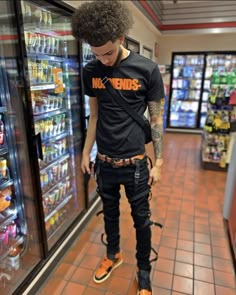 Hood Boy Outfits, Edgy Outfits Boys, Hood Outfits Men, Black Fashion Outfits, Drip Usa, Afro Hair Fade, Street Wear For Men