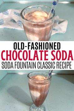 Creating a Refreshing Old-Fashioned Chocolate Soda at Home - Retro Housewife Goes Green Chocolate Soda Recipe, Unusual Desserts, Chocolate Soda, Unusual Dessert, Fifties Party, Cream Drinks, Milkshake Recipe Easy, Cold Brew Coffee Recipe