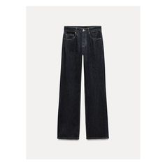 MID WAIST - WIDE LEG - FULL LENGTHFive pocket jeans with a mid waist and belt loops. Front zip and metal button closure. Affordable Zara Straight Leg Bottoms, Jeans With Belt, Mid Waist Jeans, Waistcoat Dress, Cargo Shirts, Cardigan Sweater Dress, Leather Shirt, Blazer Vest, Blazer With Jeans