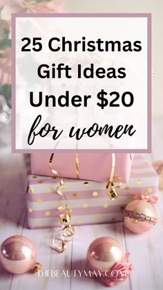 christmas gift ideas under $ 20 for women