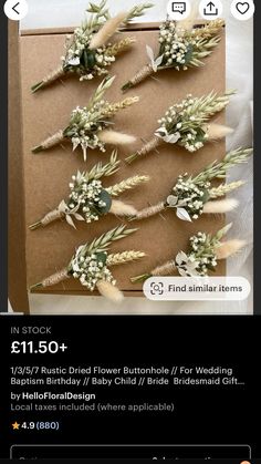 an image of flowers on a cardboard box