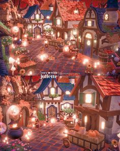 A stroll through the medieval village in autumn 🍂🕯️✨ As a medieval/renaissance nerd, this was hands down one of my favorite builds. I took some inspiration from LotR but also just from living in the land of castles lol I hope you like it! 🤎 ⊹ ࣪ ˖⊹ ࣪ ˖⊹ ࣪ ˖⊹ ࣪ ˖⊹ ࣪ ˖ Be sure to check out my lovely and talented partners: ♡ @cozywithtony ♡ ♡ @cozy.juliet ♡ ⊹ ࣪ ˖⊹ ࣪ ˖⊹ ࣪ ˖⊹ ࣪ ˖⊹ ࣪ ˖ . . . . . 🏷️ #dreamlightvalley #disneydreamlightvalley #disneydreamlightvalleycreators  #dreamlightvalleydesi... Cottagecore Disney, Disney Acnh, Valley Landscape, Medieval Village, Medieval Town, The Land