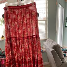 Spell Poinciana Maxi Skirt Size Medium, Rare, Def Htf!! Open To Selective Swaps Only And Happy To Sell, Medium Rare, Fall Clothes, Maxi Skirt, To Sell, Fall Outfits, Womens Skirt, Size Medium, Things To Sell, Skirt